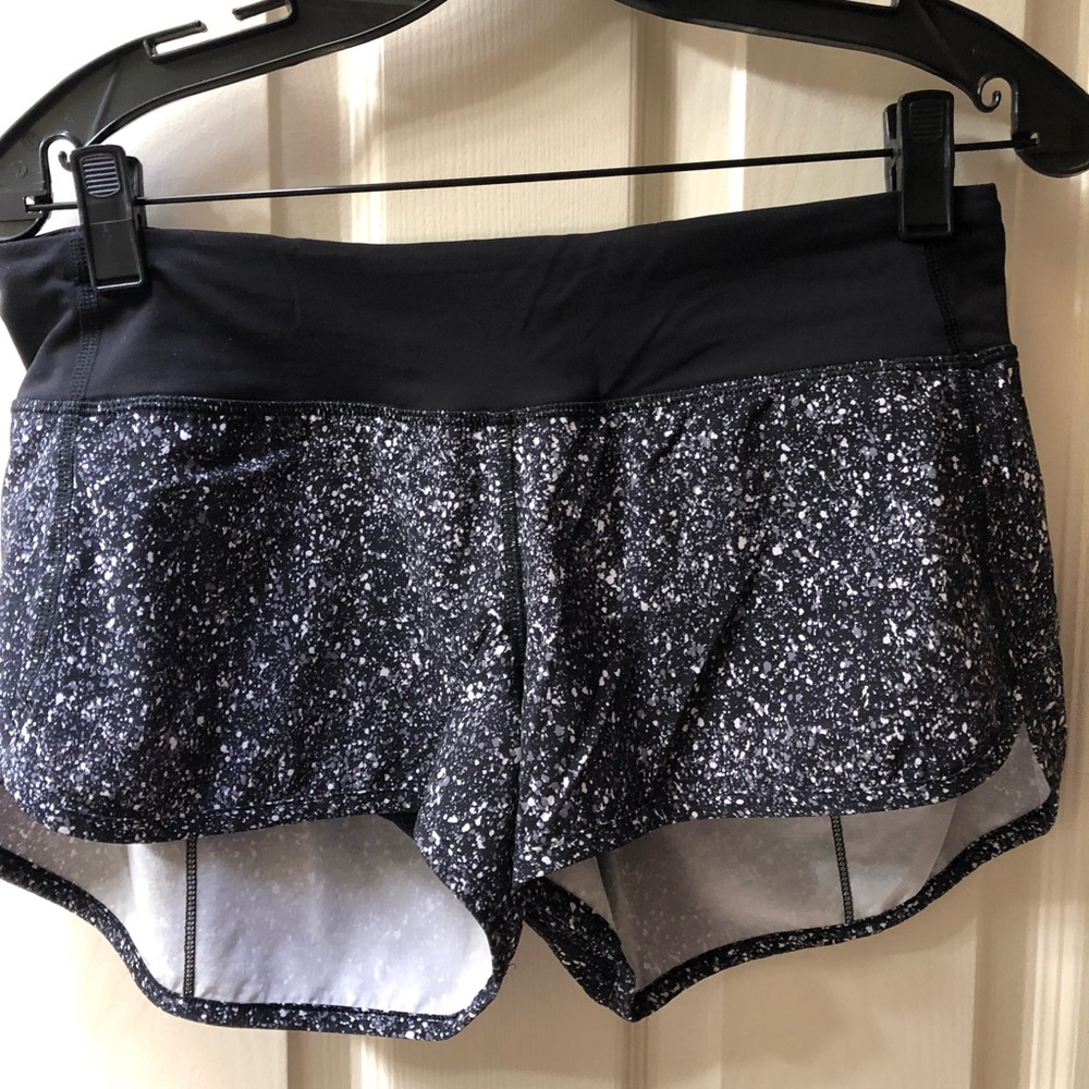 Lululemon speed shorts- size 6